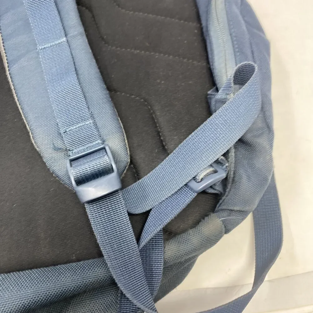 The North Face Mentor Backpack School Camping Hiking Bookbag Navy Blue